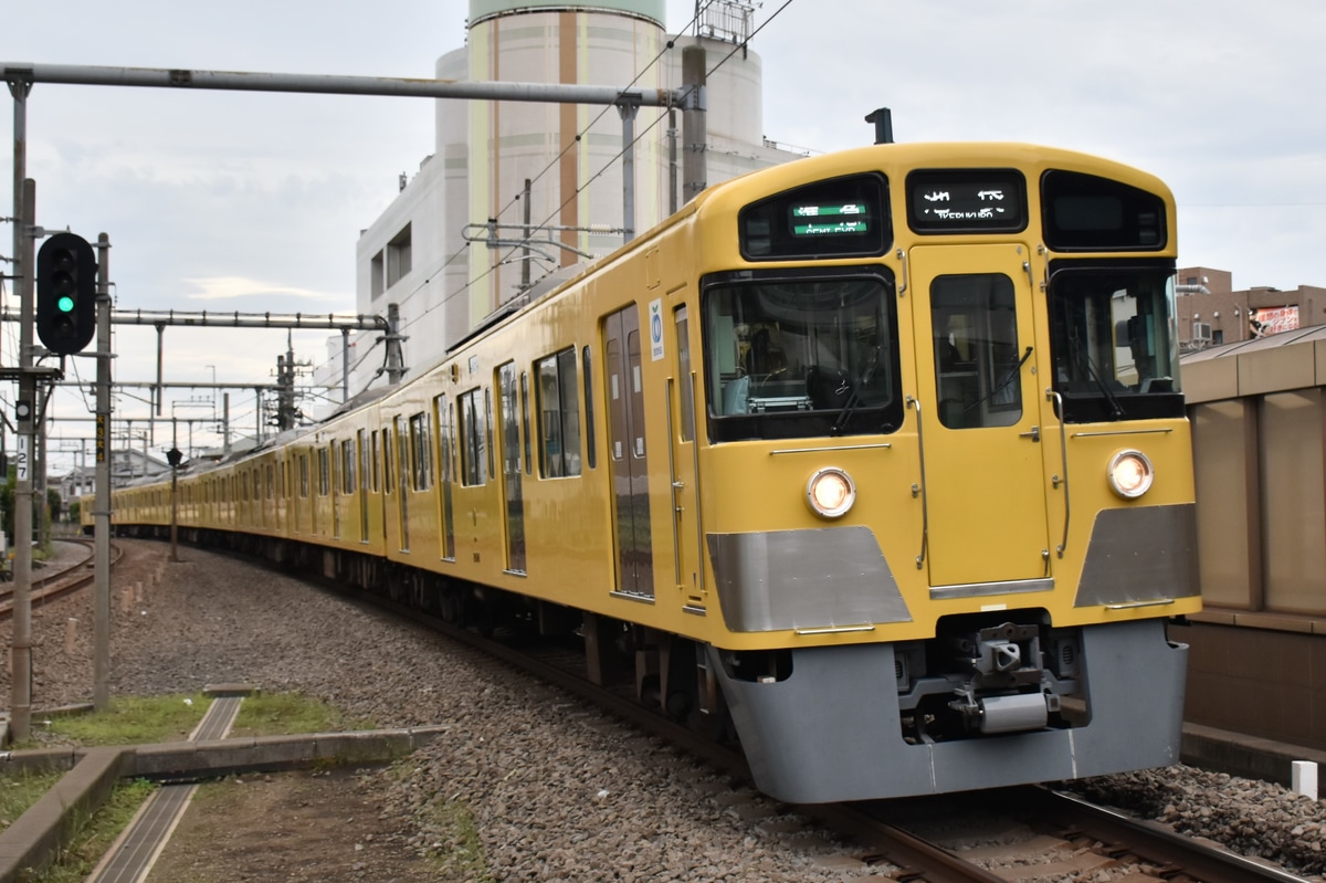 西武鉄道 武蔵丘車両基地 2000系 2073F