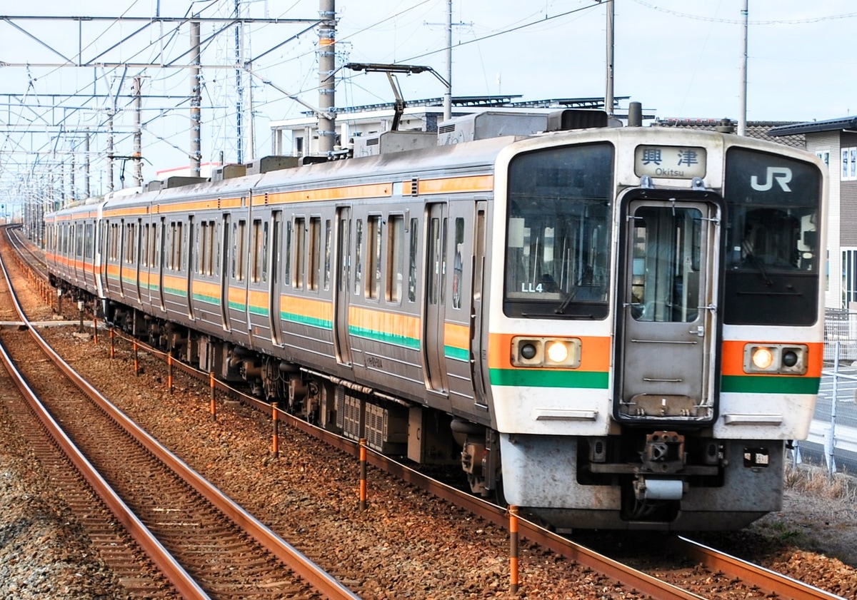 JR東海 静岡車両区 211系5000番台 LL4編成