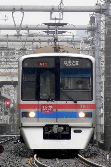 京成電鉄 宗吾車両基地 3700形 3818F