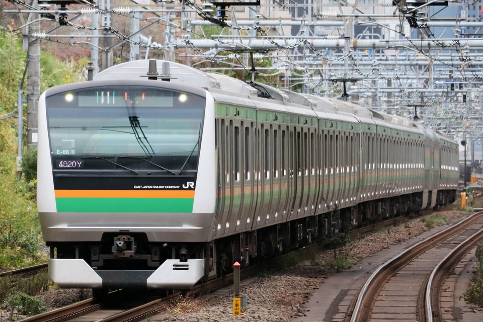 JR東E233系コツE-66編成<br class="br-sp" />(コツE66編成)(コツE-66)(コツE66)の写真