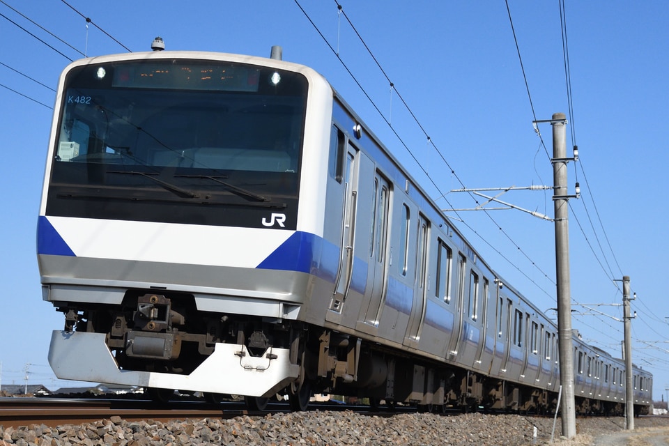JR東E531系カツK482編成<br class="br-sp" />(カツK482)の写真