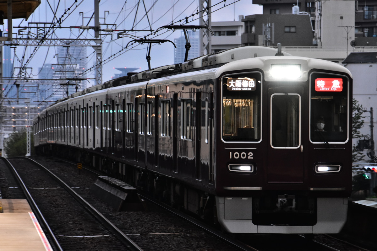 阪急電鉄 西宮車庫 1000系 1002F