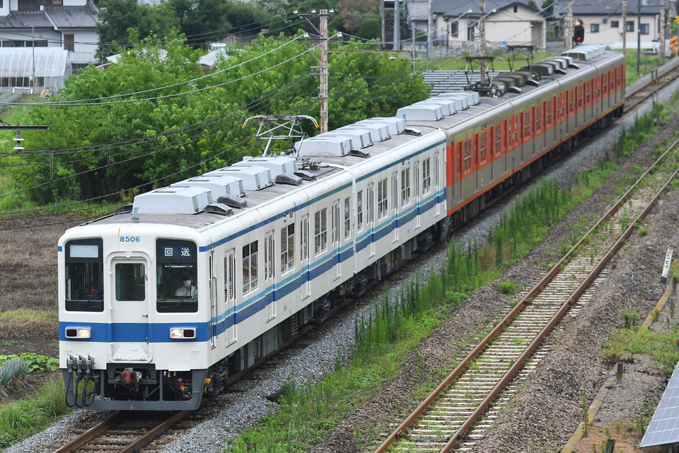 東武8000系8506F(8506編成)（南栗橋車両管区本所）（廃車済）の編成