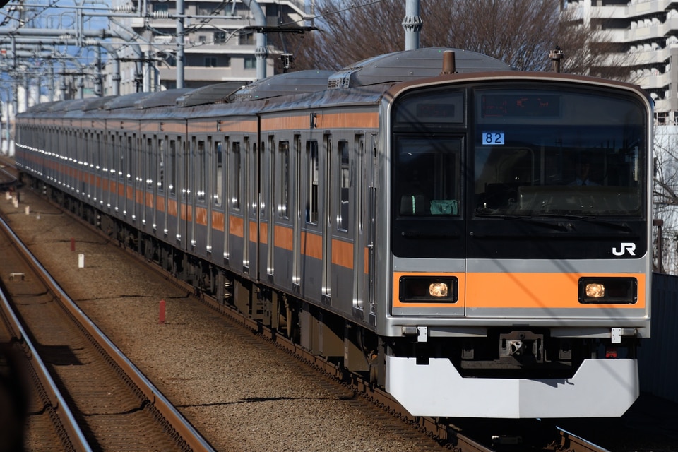 JR東209系トタ82編成<br class="br-sp" />(トタT82編成)(T82編成)の写真