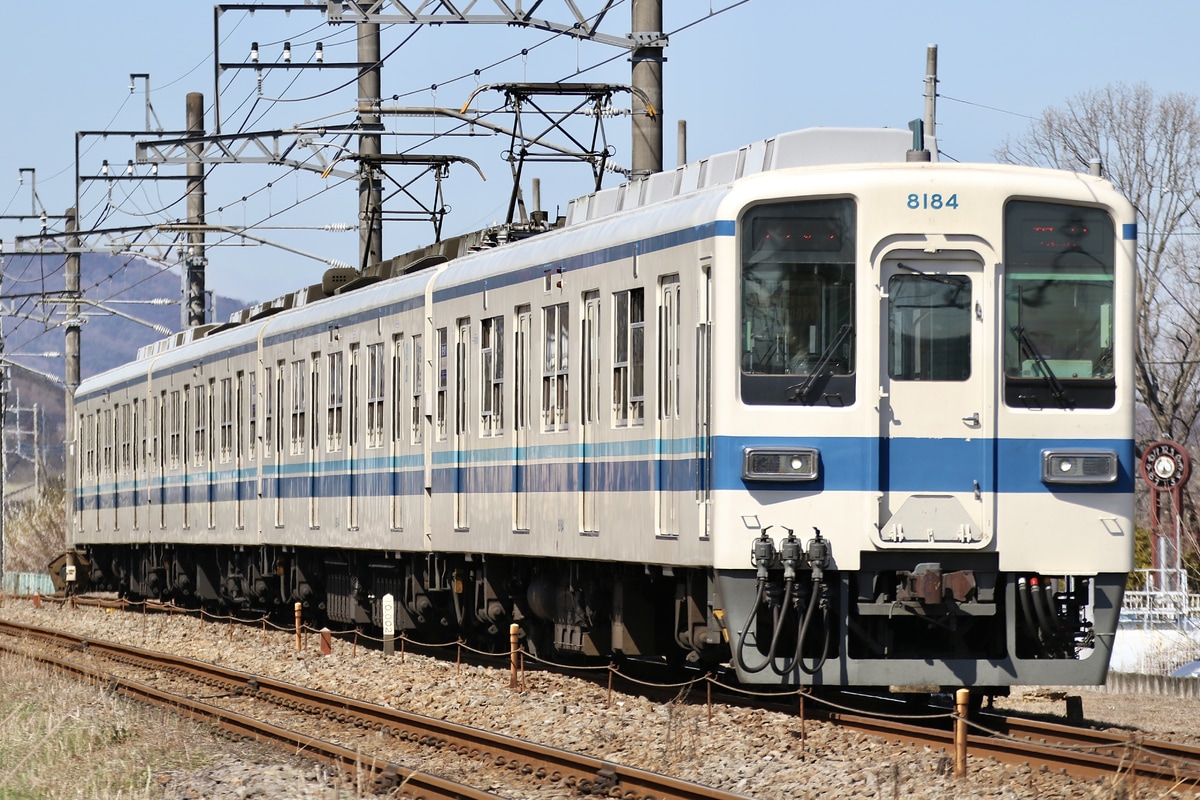 東武鉄道  8000系 8184F