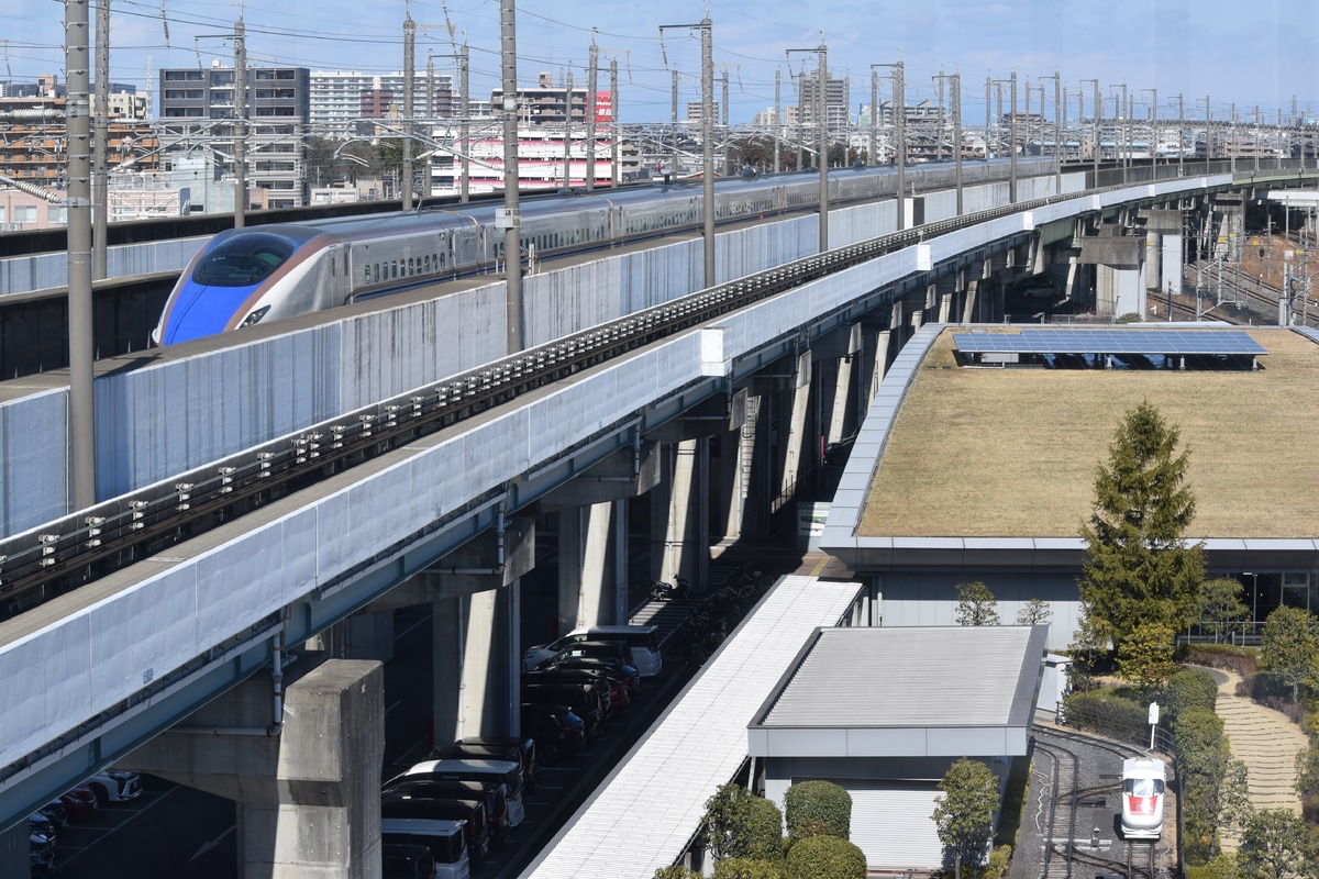 JR東日本 新潟新幹線車両センター E7系 F34編成