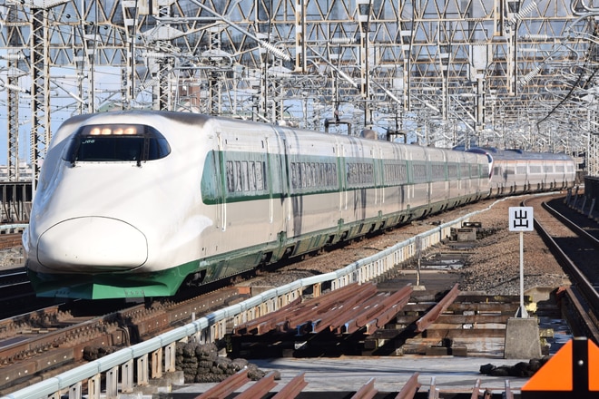 新幹線総合車両センターE2系J66編成を大宮駅で撮影した写真