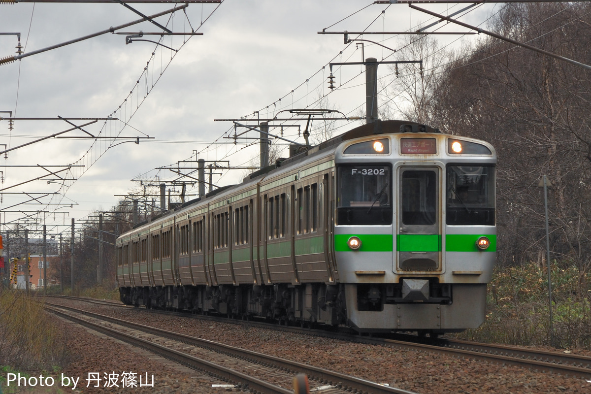 JR北海道 札幌運転所 721系 F-3202