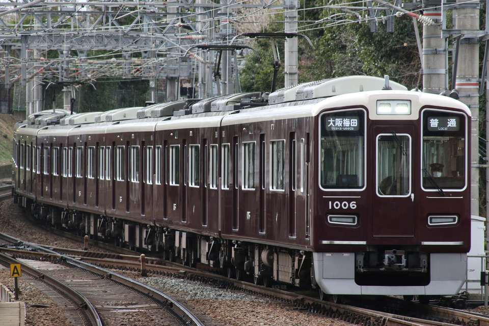 阪急1000系1006×8R<br class="br-sp" />(1006F)(1006編成)の写真