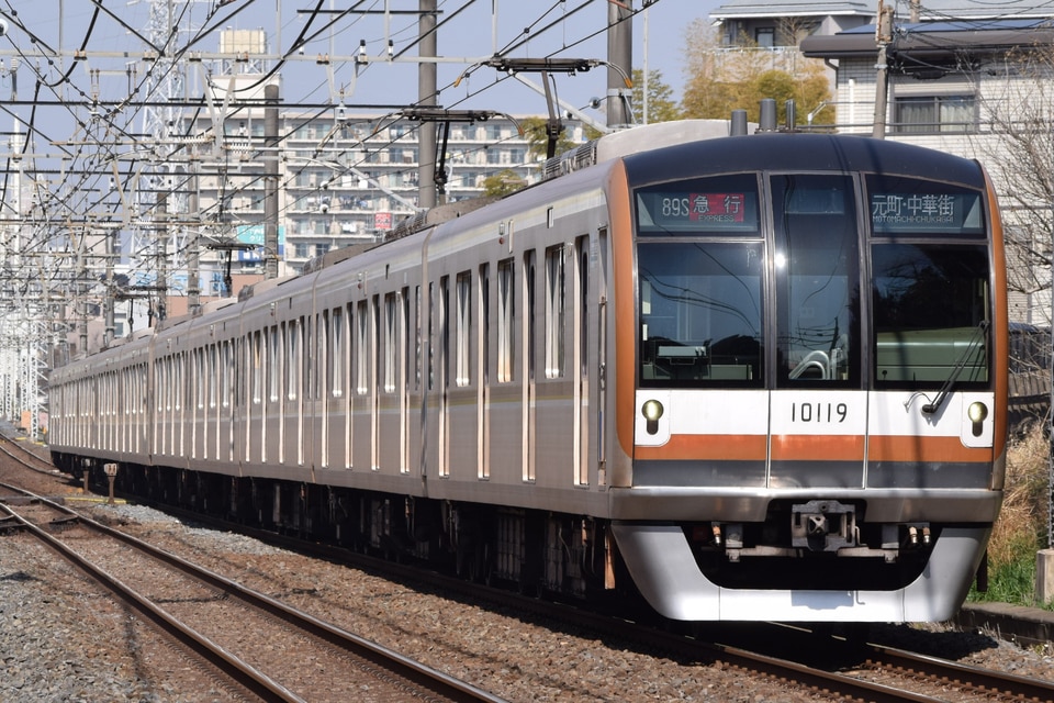 メトロ10000系10119F<br class="br-sp" />(10119編成)の写真