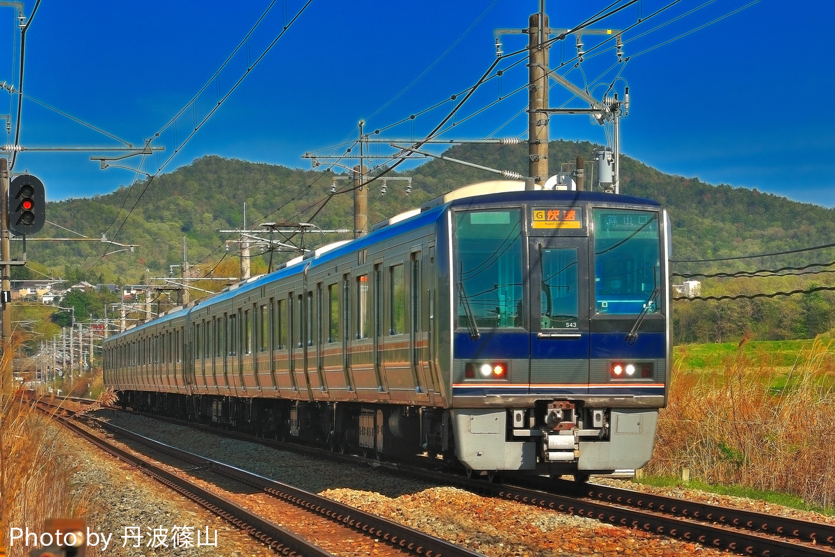 JR西日本 網干総合車両所明石支所 207系 S43