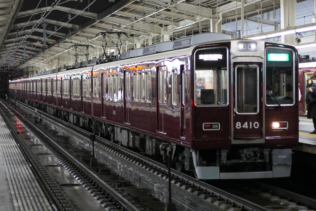 阪急電鉄 桂車庫 8300系 8310F