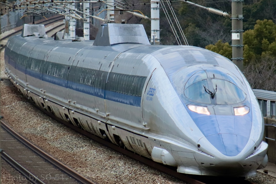 JR西500系V4編成の写真