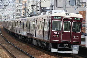 阪急電鉄 西宮車庫 7000系 7020F