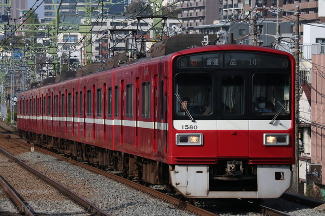 金沢検車区1500系1577Fを京急東神奈川駅で撮影した写真