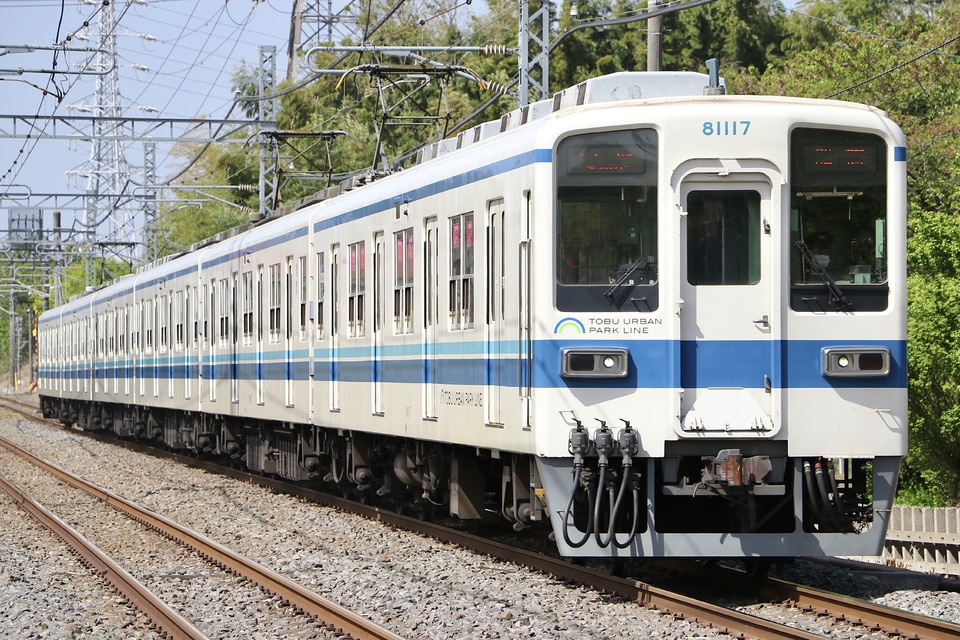 東武8000系81117F<br class="br-sp" />(81117編成)の写真