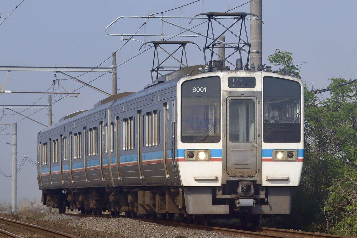 JR四国 高松運転所 6000系 6001