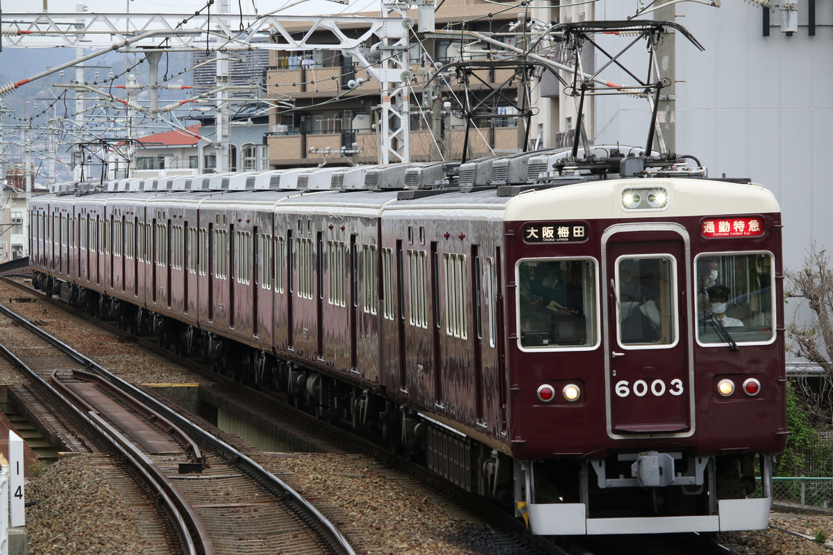阪急電鉄 平井車庫 6000系 6003F