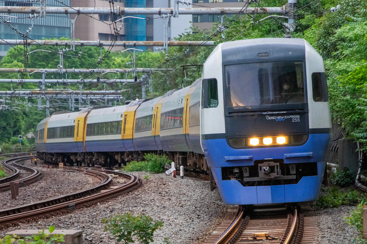 JR東日本 幕張車両センター本区 255系 