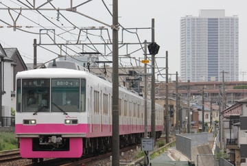 新京成電鉄 くぬぎ山車両基地 8800型 8810F