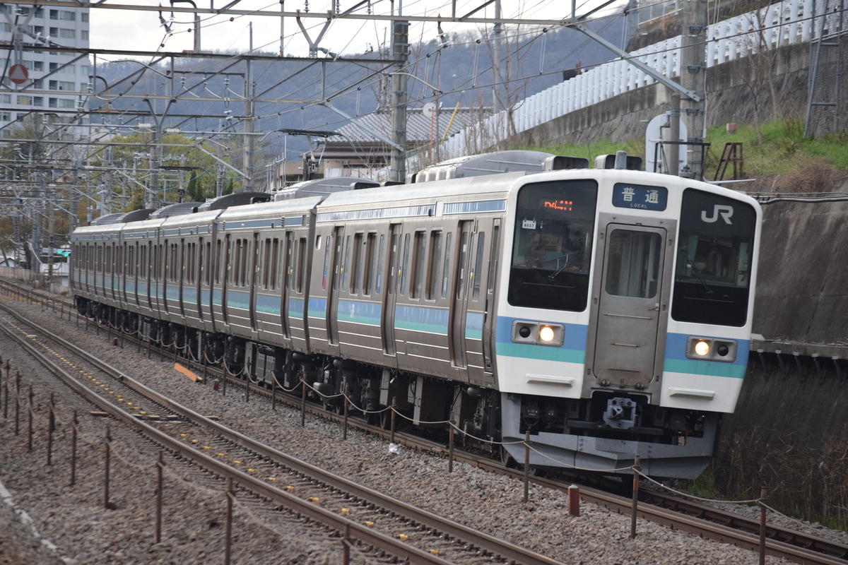 JR東日本 長野総合車両センター 211系 ナノN607編成