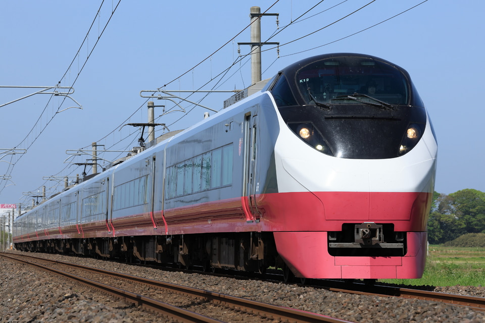 JR東E657系カツK12編成<br class="br-sp" />(カツK12)(K12編成)の写真