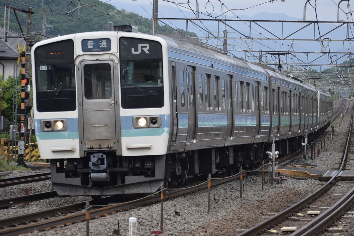 JR東日本 長野総合車両センター 211系 ナノN338編成