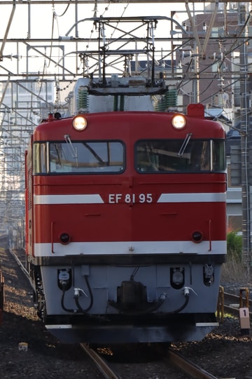 JR東日本 尾久車両センター EF81 95