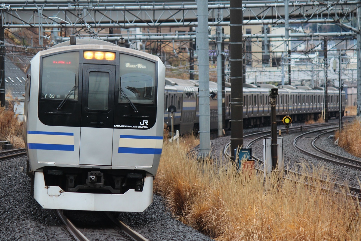 JR東日本 鎌倉車両センター本所 E217系 クラY-33編成