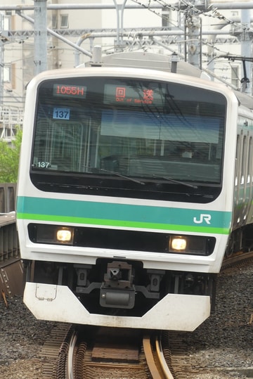 JR東日本 松戸車両センター本区 E231系 マト137編成