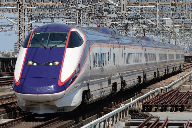 山形新幹線車両センターE3系L69編成を大宮駅で撮影した写真