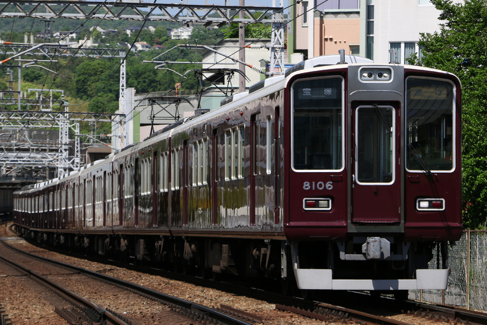 阪急8000系8006×8R(8006F)(8006編成)の編成データ、編成表