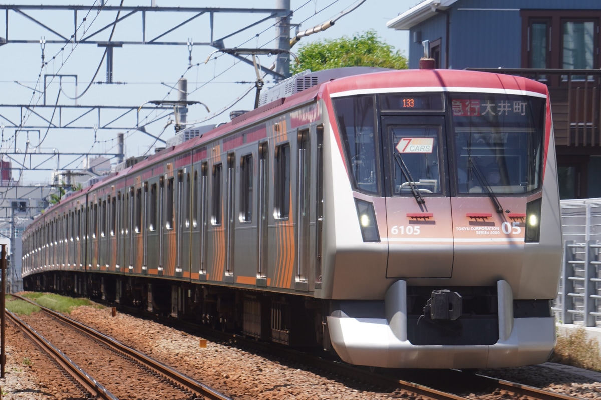 東急電鉄 長津田検車区 6000系 6105F