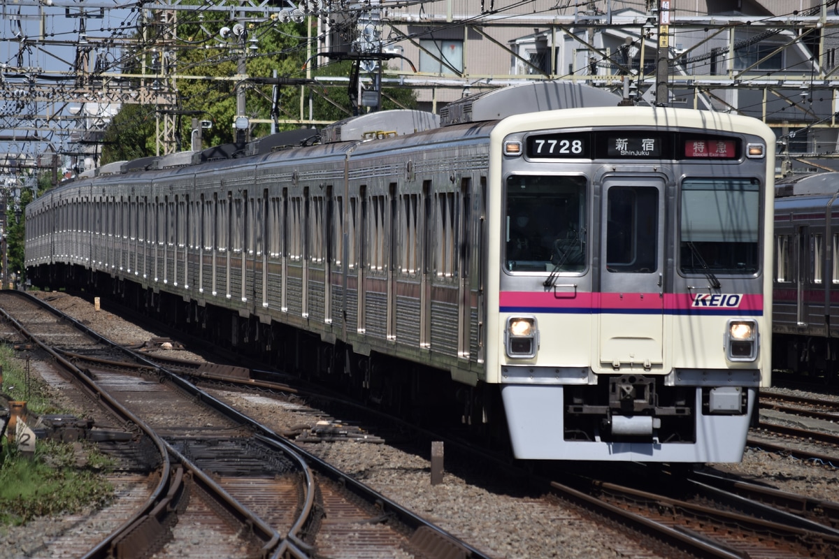 京王電鉄 若葉台検車区 7000系 7728F