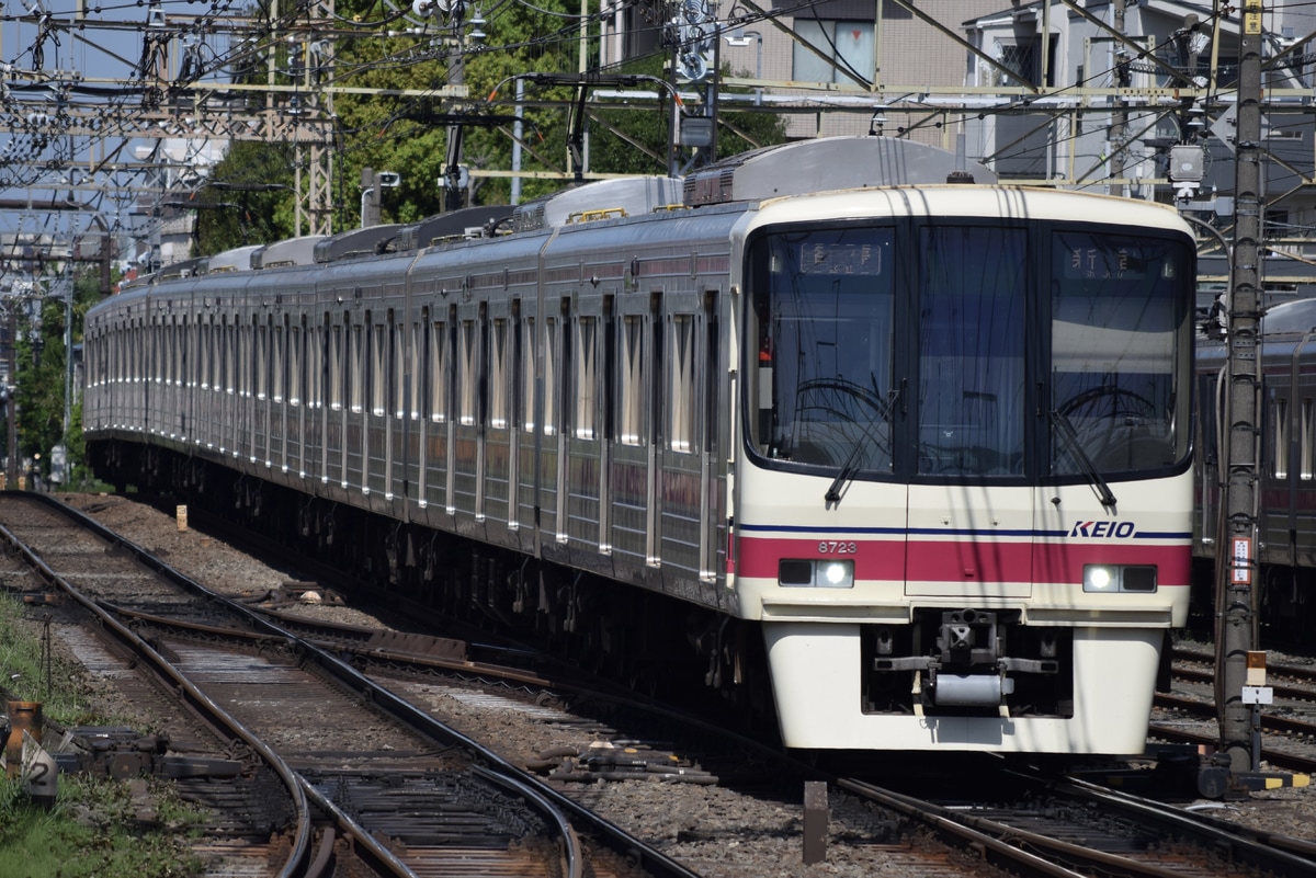 京王電鉄 若葉台検車区 8000系 8723F