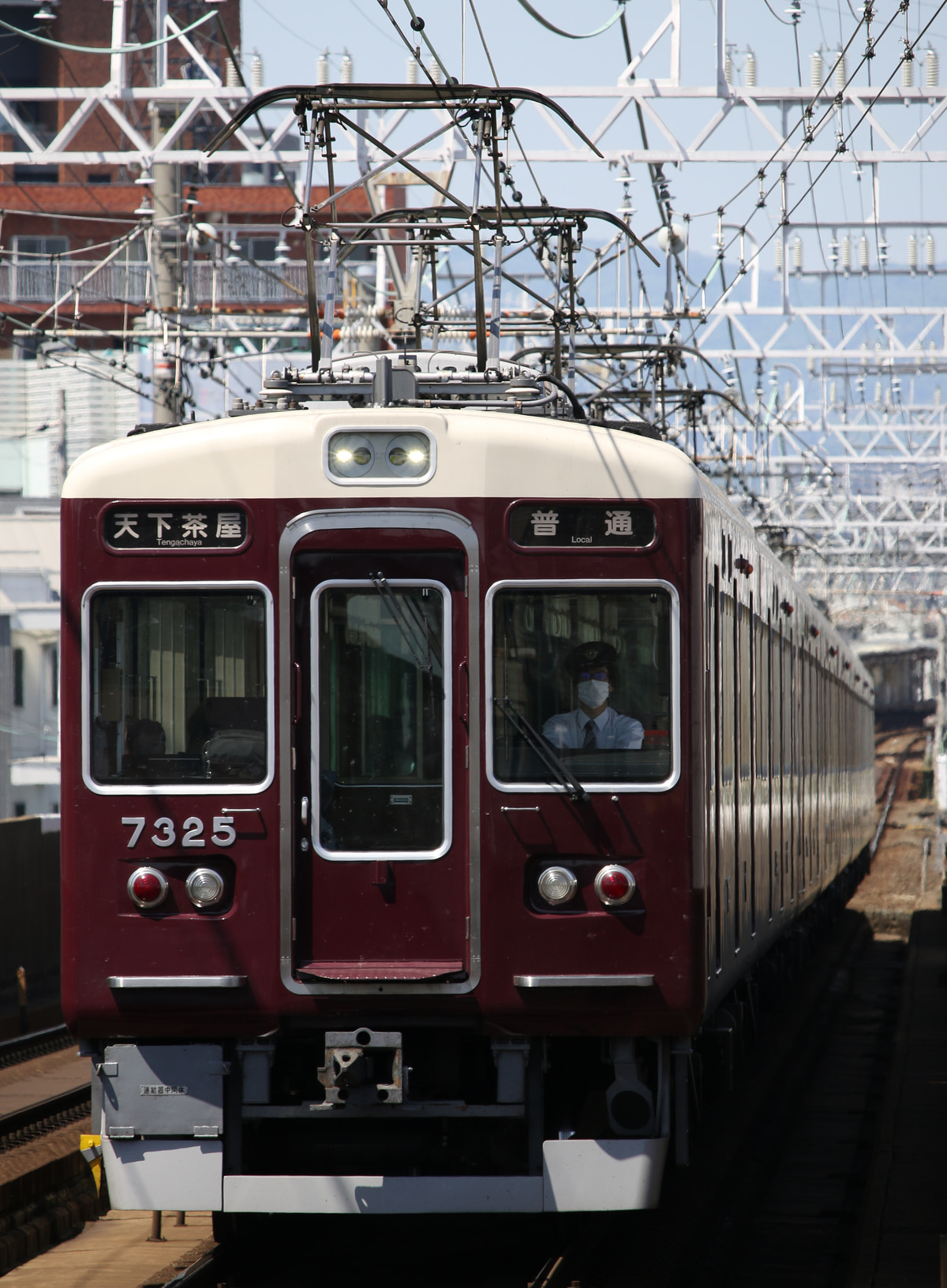 阪急電鉄 正雀車庫 7300系 7325F