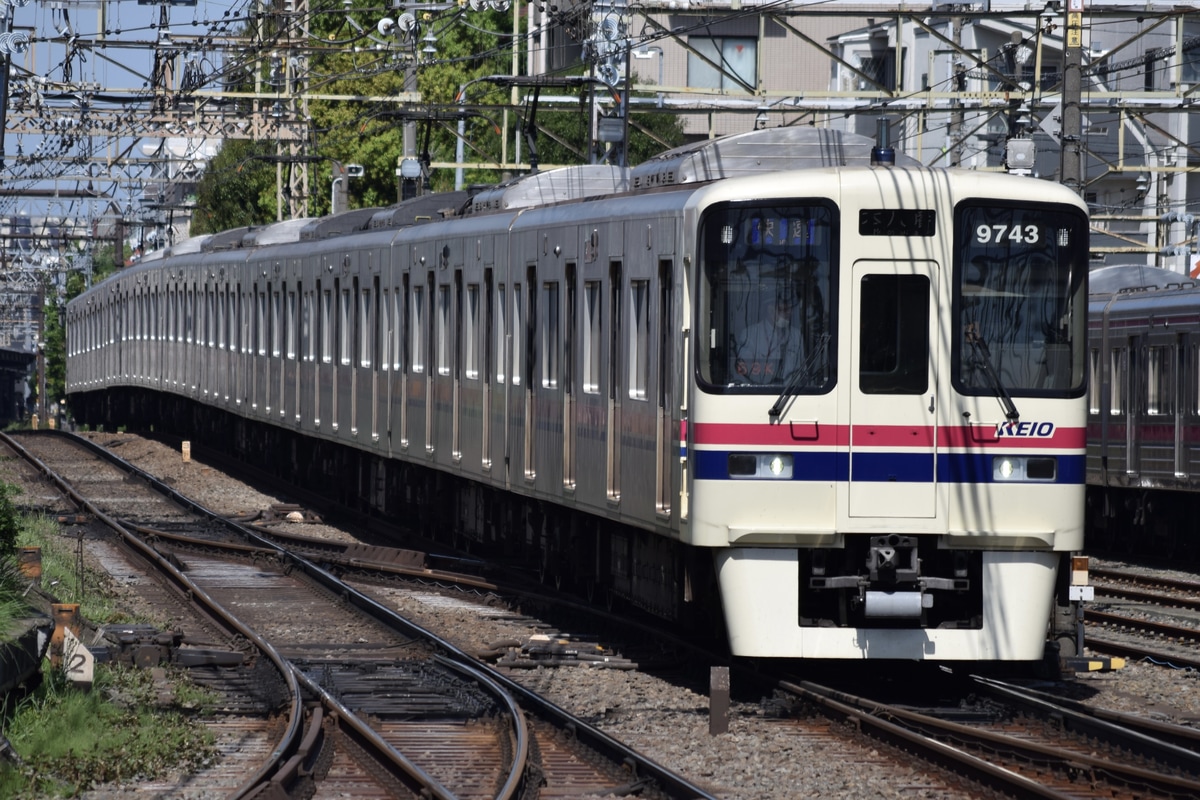 京王電鉄 若葉台検車区 9000系 9743F