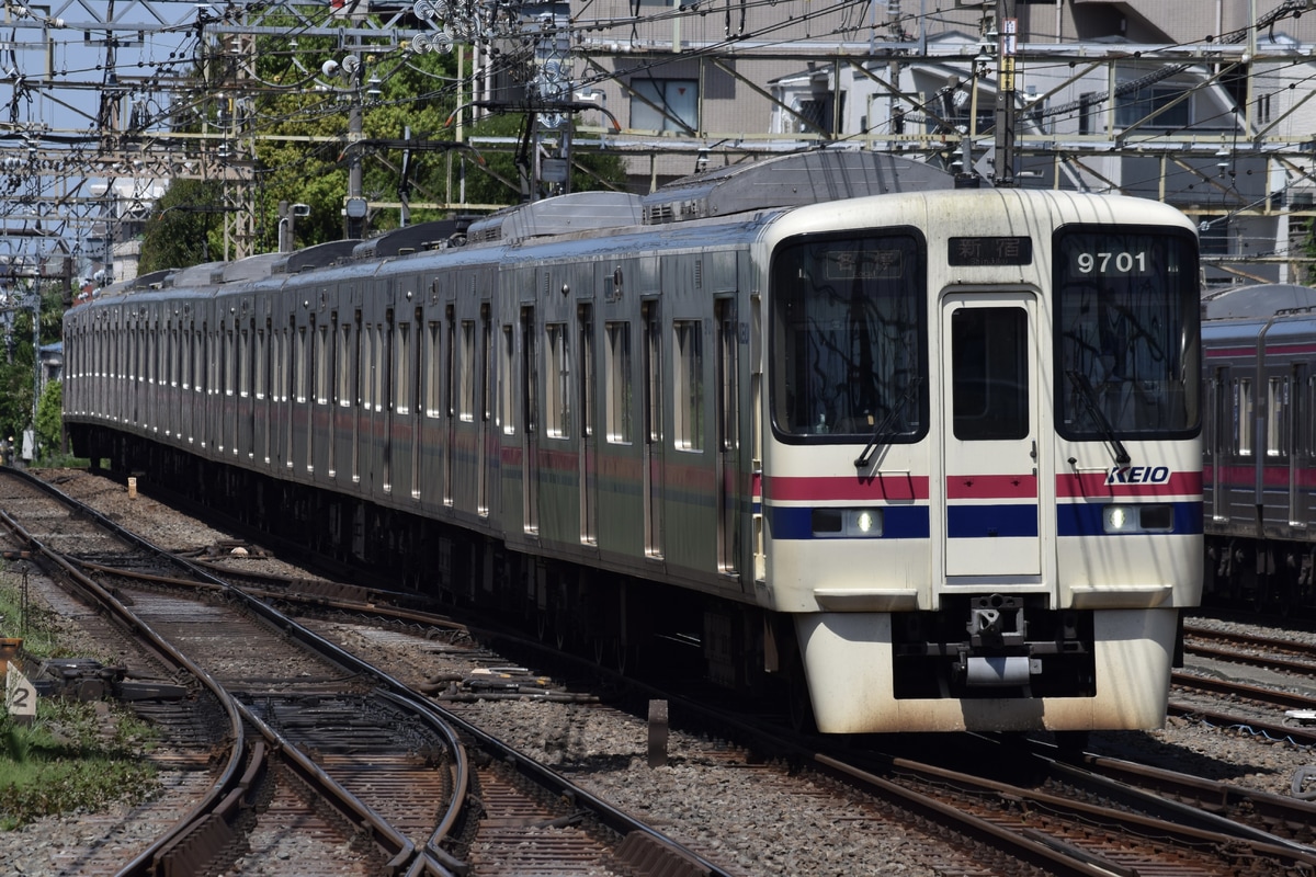 京王電鉄 若葉台検車区 9000系 9701F