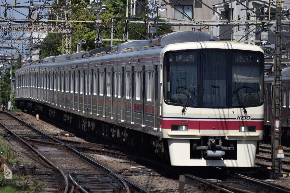 京王電鉄 若葉台検車区 8000系 8731F