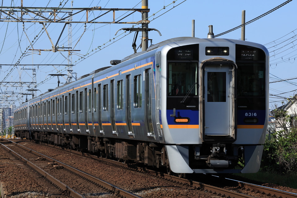 南海8300系8316F<br class="br-sp" />(8316編成)の写真