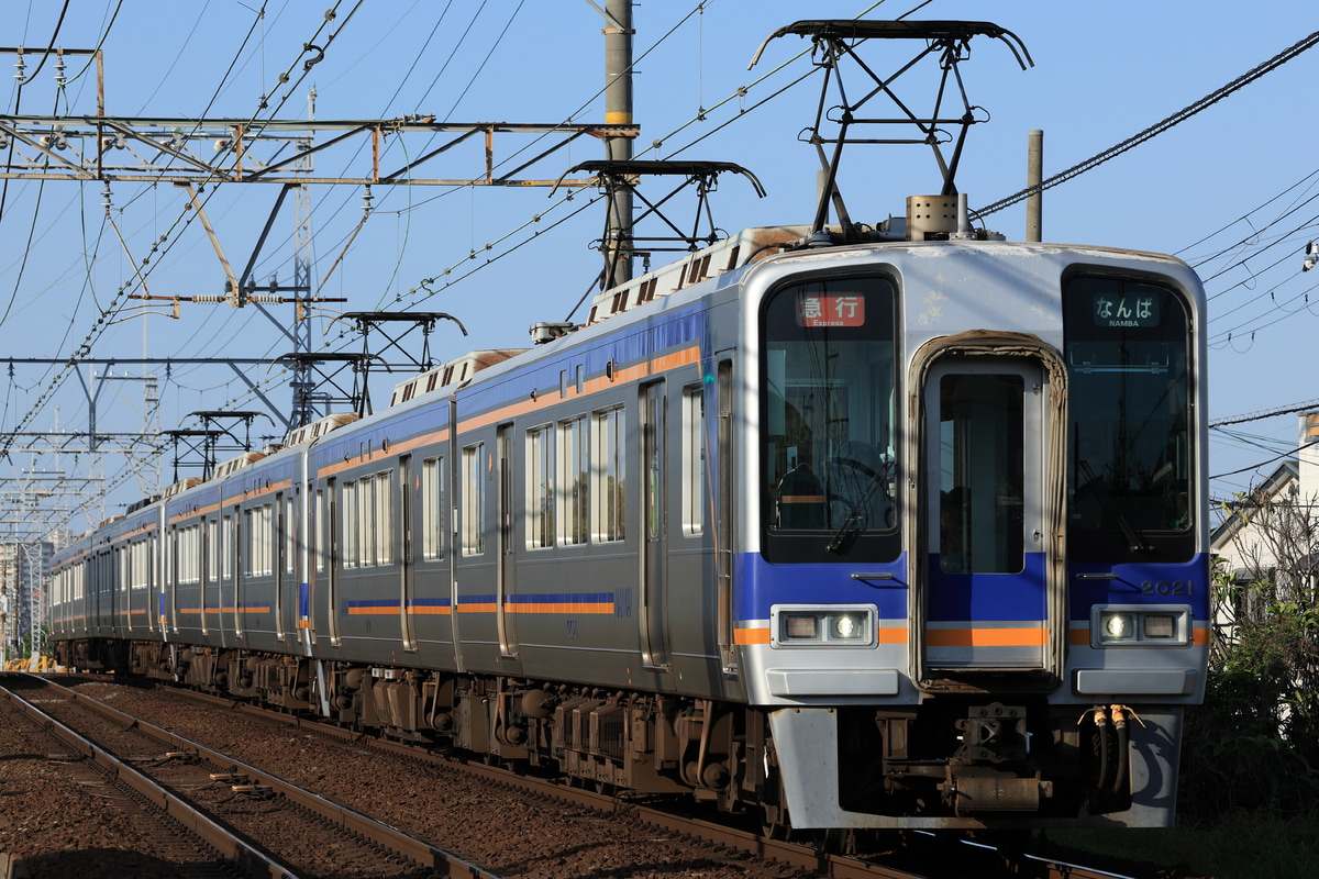 南海電気鉄道 小原田検車区 2000系 2021F