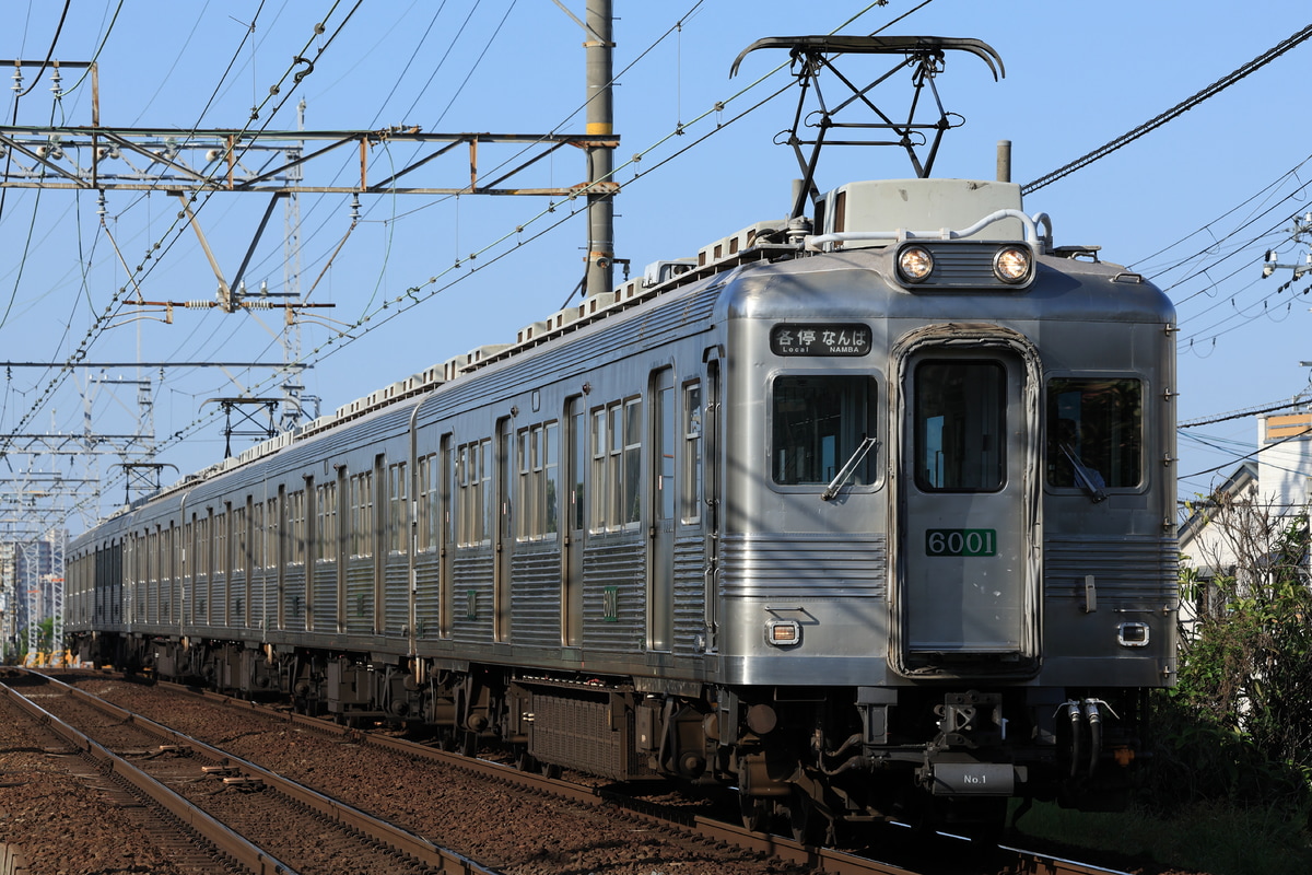 南海電気鉄道 小原田検車区 6000系 6001F