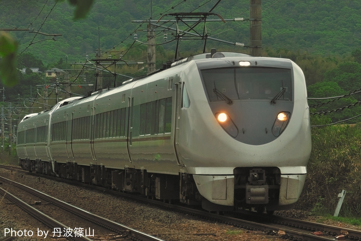 JR西日本 福知山電車区本区 289系 FG410編成