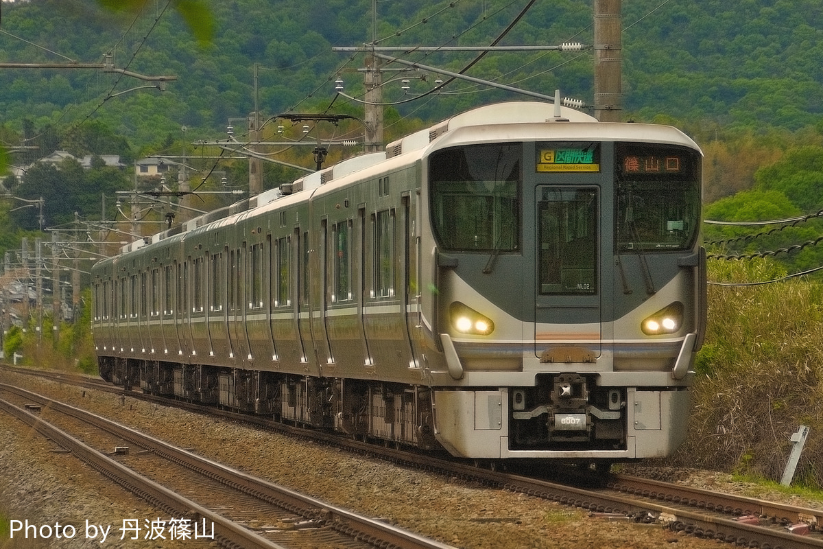 JR西日本 福知山電車区本区 225系6000番台 ML02編成