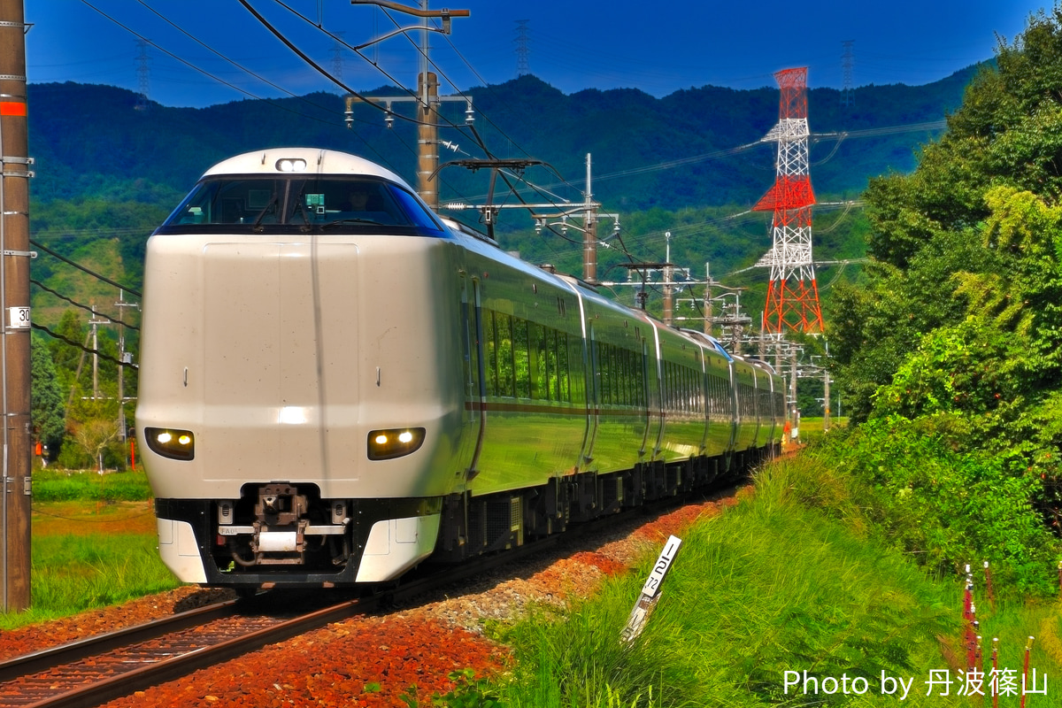 JR西日本 福知山電車区本区 287系 FA05編成