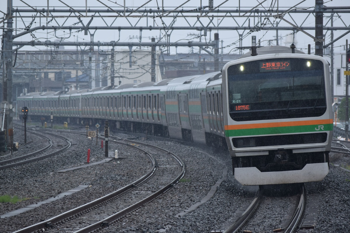 JR東日本 国府津車両センター E231系 コツK-21編成