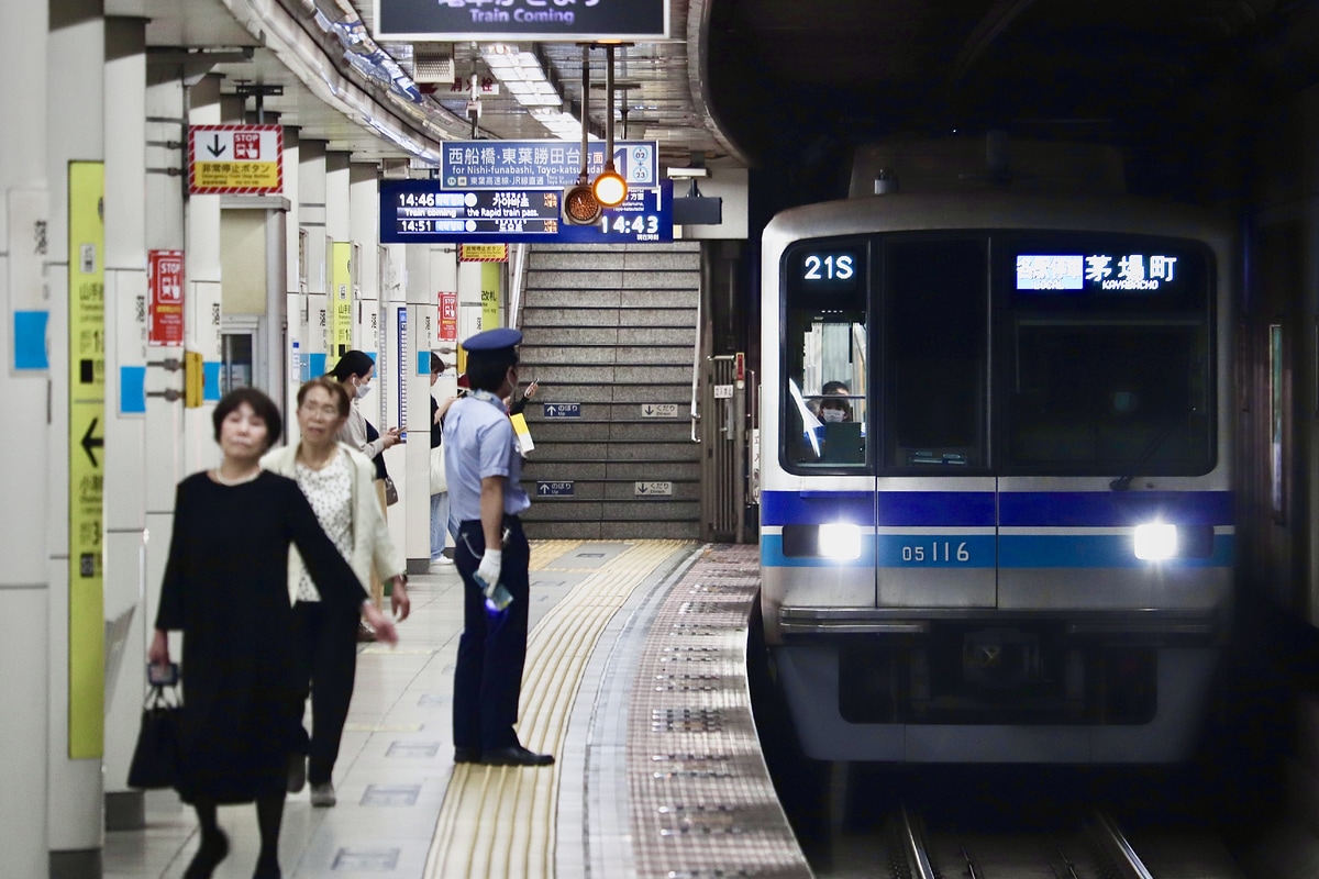 東京メトロ 深川検車区 05系 05-116F