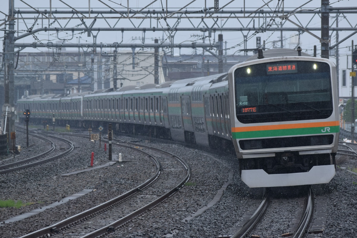 JR東日本 国府津車両センター E231系 コツK-02編成