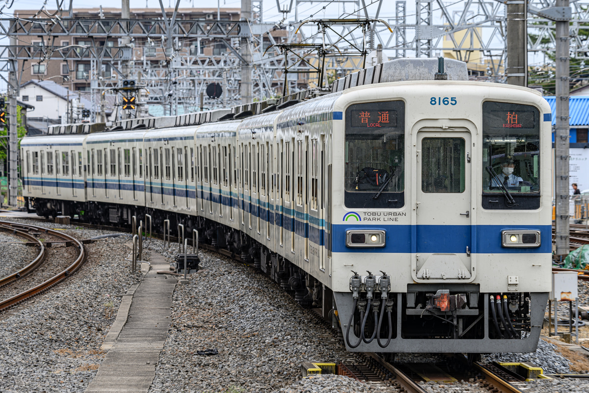 東武鉄道 南栗橋車両管区七光台支所 8000型 8165F