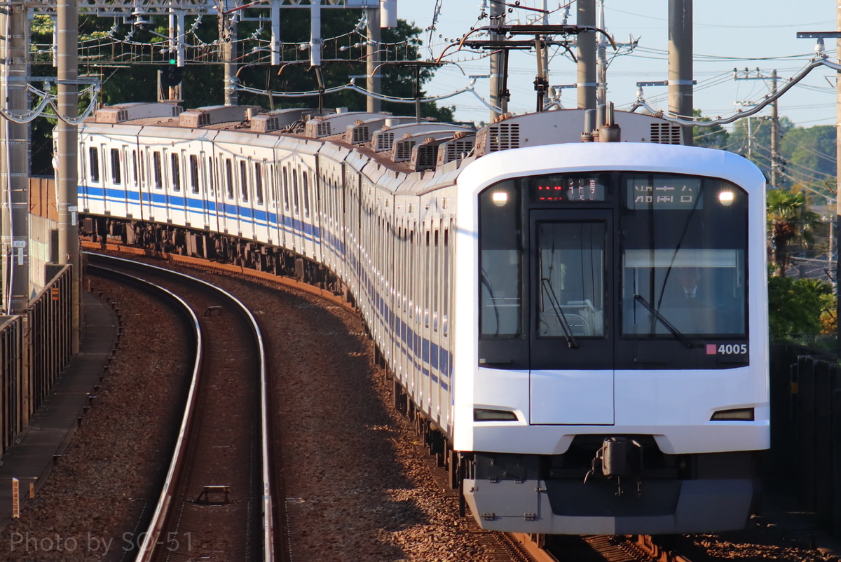 東急電鉄 元住吉検車区 5050系 4105F